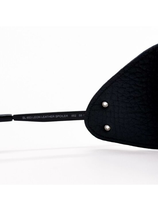 NEW SAINT LAURENT SL 653 LEON 002 SUNGLASSES AVIATOR BLACK GRAY WOMEN SL653 LEON main image 9
